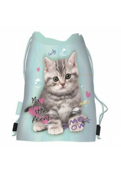 Worek na obuwie My Little Friend Mint Kitty