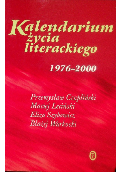 Kalendarium Życia Literackiego 1976 - 2000
