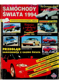 Samochody świata 1994 Nr 1 / 94