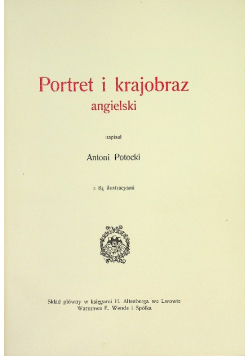 Portret i krajobraz angielski Tom VI