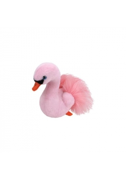 Beanie Boos różowy łabędź 15cm