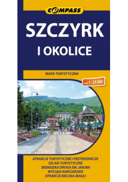 Szczyrk i okolice Mapa turystyczna 1:25 000, Compass