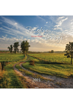 Kalendarz 2025 ścienny duży Polskie drogi KD-27