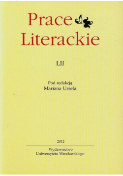(red.) - Prace literackie LII