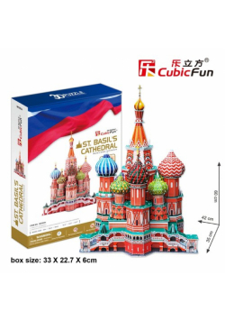 Puzzle 3D Sobór Wasyla Błogosławionego
