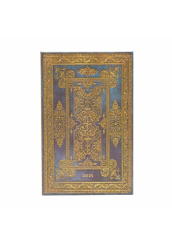 Kalendarz Paperblanks 2025 Blue Luxe Mini tygodniowy HOR