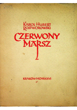 Czerwony Marsz 1936 r.