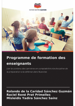 Programme de formation des enseignants