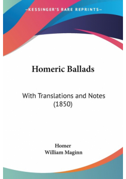 Homeric Ballads