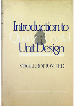 Introduction to Quartz Crystal Unit Design