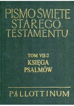 Pismo Święte Starego Testamentu Tom VII 2