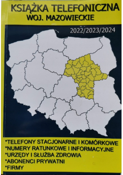 Książka telefoniczna województwa mazowieckie 2022 2023 2024