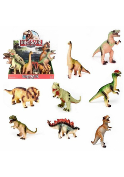 Dinozaur gumowy duży MIX