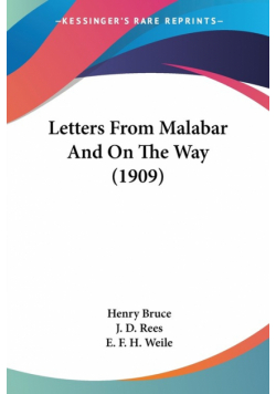 Letters From Malabar And On The Way (1909)