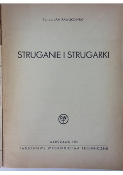 Struganie i strugarki