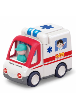 Ambulans z muzyką i światłem E9997 AN01