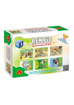 Klocki obrazkowe Reksio
