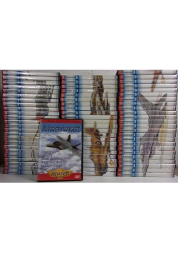 Samoloty świata Airstrike Aviator Collection zestaw 72 płyt DVD