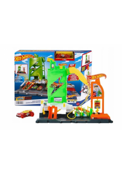Hot Wheels City Superstacja ładowania samochodów