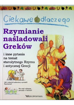 Rzymianie naśladowali Greków