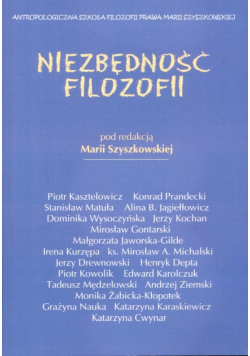 Niezbędność filozofii