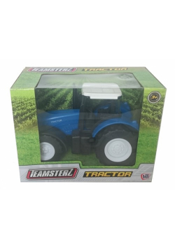 Teamsterz Traktor niebieski skala 1:32