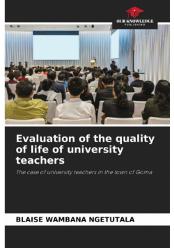 Evaluation of the quality of life of university teachers