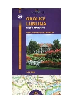 Lublin okolice część północna mapa 1:50 000