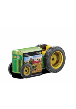 Puzzle 550 TIN Vintage Tractor Shaped 8551-5780
