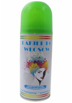 Lakier do włosów zielony 125ml