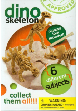 Wykopaliska Szkielety dinozaurów