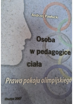 Osoba w pedagogice ciała