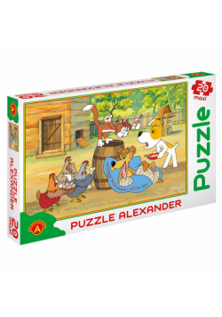 Puzzle 20 maxi Reksio rekonwalescent