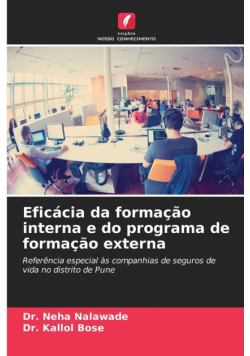 Eficácia da formação interna e do programa de formação externa