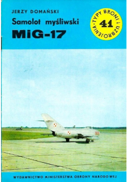 Samolot myśliwski MiG 17