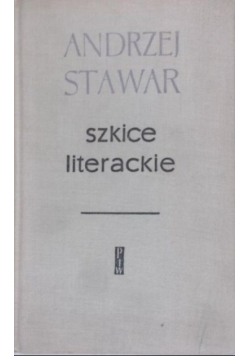 Stawar Szkice literackie