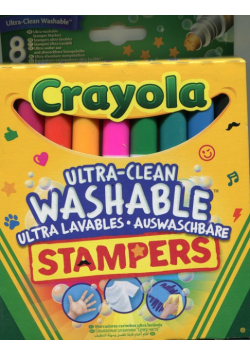 Crayola Flamastry ministempelki 8 sztuk