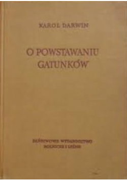 O powstawaniu gatunków