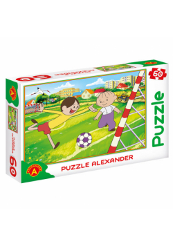 Puzzle 60 Bolek i Lolek Piłka nożna