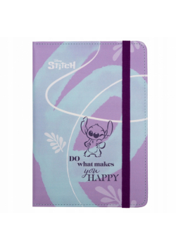 Notes A5 80 k. linia z gumką Disney Fashion Stitch wzór 3