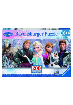 Puzzle Kraina Lodu panorama 200
