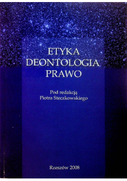 Etyka deontologia prawo