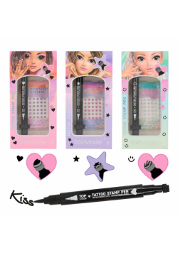 Flamaster do tatuażu Top Model 3 wzory BEAUTY&ME 12745A