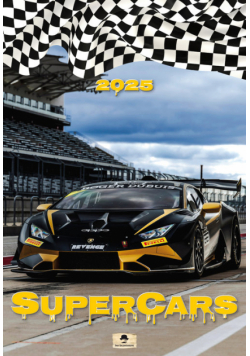 Kalendarz 2025 Super cars ścienny A3–VD.17