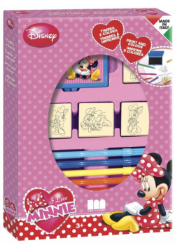 Pieczątki karton Minnie