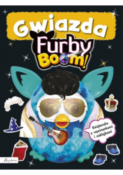 Furby Boom! Gwiazda Książeczka z wycinankami i naklejkami