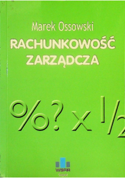 Rachunkowość zarządcza