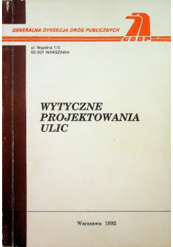 Wytyczne projektowania ulic
