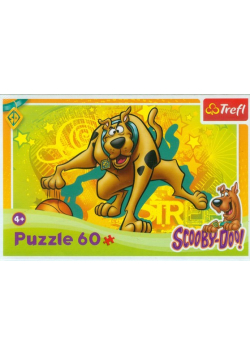 Puzzle 60 Scooby-Doo Bieg do kosza
