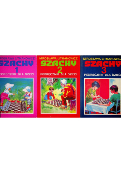 Szachy Podręcznik dla dzieci Tom 1 do 3